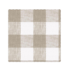 Cuadro vichy beige
